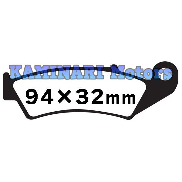 ブレーキパッド XLR250R Baja XR250R VFR400R RVF400 CR500R ...