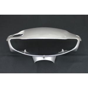 LiveDio ZX AF34 AF35 2型 ヘッドライトカバー 銀 ライブディオ ヘッド