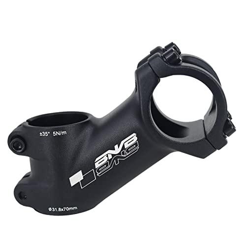 PLATTBK バイクステム 31.8mm 35度、アルミニウム合金 MTB ステムライザー 自転車...