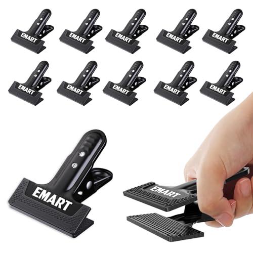 EMART スプリングクランプ 撮影用クランプ 12パック 強力クリップ 背景布クリップ 固定クラン...