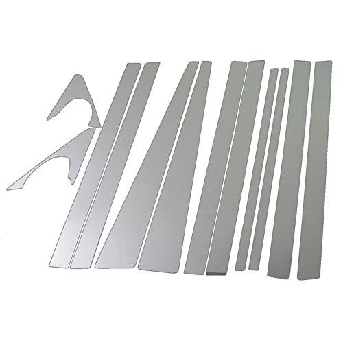 BRIGHTZ ランクル 80 超鏡面ステンレスメッキピラーパネル 10PC バイザー無用   PI...