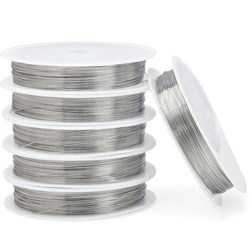 アーティスティックワイヤー 6巻入 線径0.2mm、0.4mm、0.5mm、0.6mm、0.8mm、...