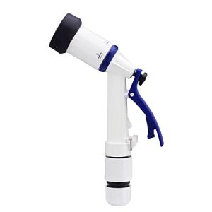 タカギ(takagi) 散水ノズル ラクロックファイブS QG1175NB ホースノズル ホースリール ガーデニング 洗車 水やり 勢い 4水形 シャワー ジョウロ ストレート キリ