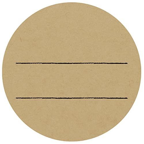 ササガワ 手書き タカ印 POP用カード 丸型 クラフト 10枚 16-341