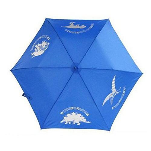 オカモト原宿店 恐竜 4匹 指をはさまない 開閉らくらく 軽量 ５０ｃｍ 折りたたみ傘 子供用傘 (...