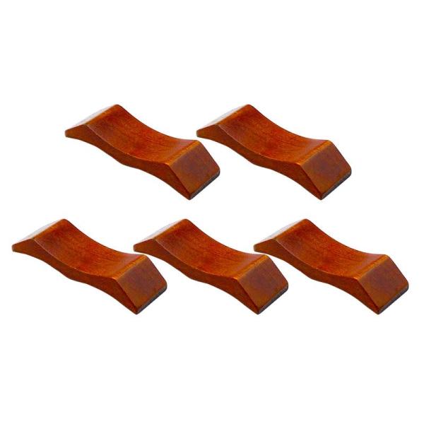 箸置き 5点セット 可愛い おもしろ 御洒落 おしゃれ カトラリーレスト ロング 木 キッチン雑貨 ...