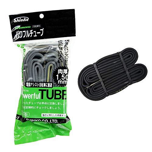 シンコー SHINKO  Ｓチューブ２６Ｘ１ ３／８ １．５ｍｍ 英式 パワフルチューブ 肉厚1.5...
