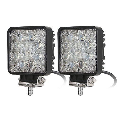 カシムラ(Kashimura) LEDワークライト電動フォークリフト対応 2個セット LED8灯 白...