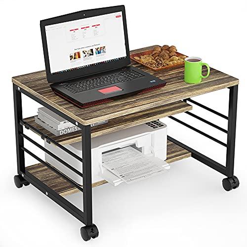 ローデスク 幅60cm DEWEL パソコンデスク ロータイプ 座卓 テレワーク 可動棚付き キャス...