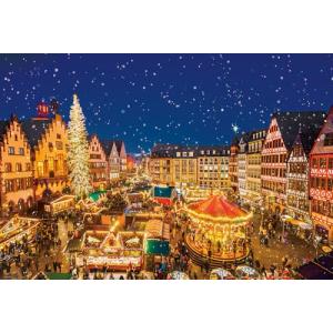 日本製 ビバリー 1000ピース ジグソーパズル フランクフルトのクリスマスマーケット 49*72 1000-129