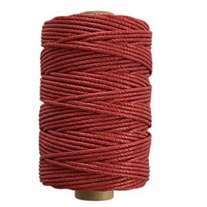 太い麻紐　2ｍｍ　3ｍｍ　ヘンプ100%　ひも　 80m巻　100m巻　 (2mm 80m巻　レット)