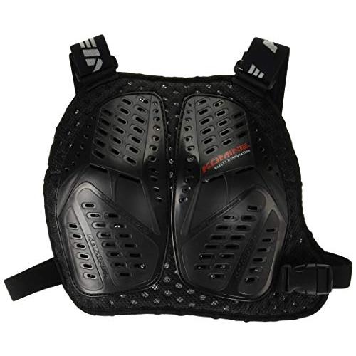 コミネ(KOMINE) バイク用 プロテクター レディースチェストアーマー オールブラック フリー ...