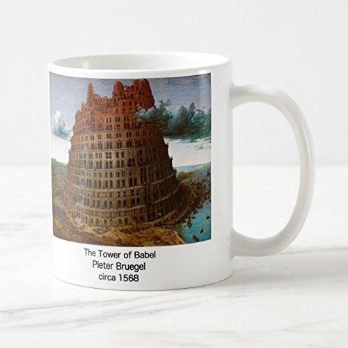 ピーテル・ブリューゲル『 バベルの塔 』のマグカップ：フォトマグ 世界の名画シリーズ  (c.156...