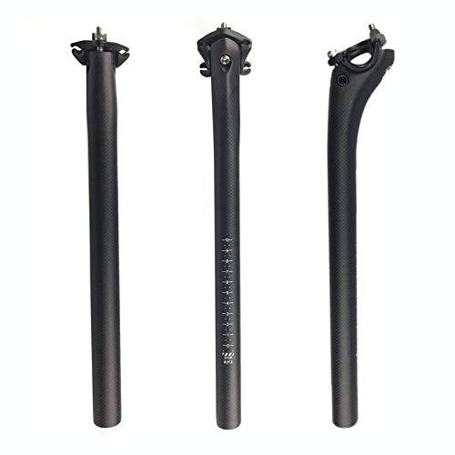 PLATT カーボンシートポスト 自転車 超軽量 3K つや消し mtb マウンテン/ロードバイクシ...
