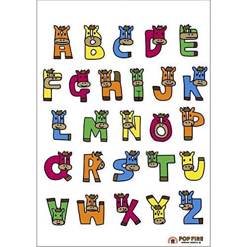 馬のアルファベットシール ホースアルファベット Equestrian Life