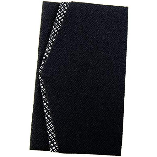 小花金封ふくさ 袱紗 日本製 (ブラック) 慶弔両用 冠婚葬祭