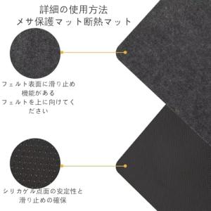 耐熱シート 冷蔵庫上耐熱ボード 食事マット 断...の詳細画像2