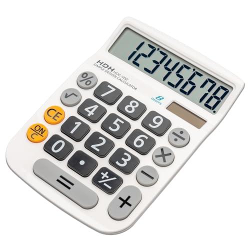 保土ヶ谷電子販売(Hodogayadenshihanbai) 電卓 8桁 シンプル電卓 ホワイト 8...