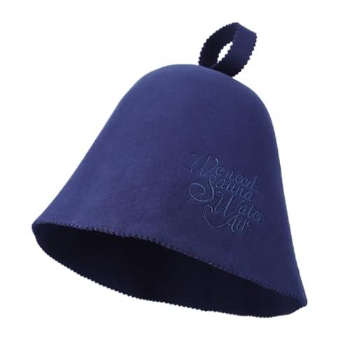 [Ｐｒｉｍａｌ　Ｂｌｕｅ] サウナハット サウナ帽子 羊毛 ウール メンズ レディース 丸洗い可 メ...