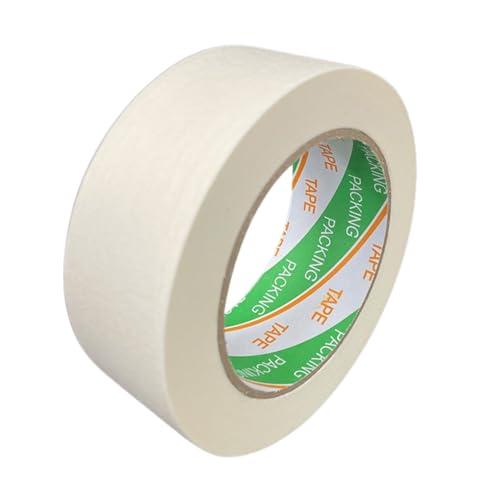 汎用マスキングテープ 幅50mm 包装テープ 剥がしやすい 手でカットしやすい 書き込める 白 無地...