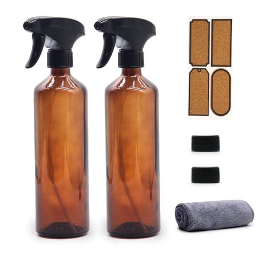 OFFIDIX 霧吹き 遮光ボトル スプレー容器 ガラススプレー ボトル 旅行 ペイント エッセンシ...