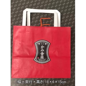 手提紙袋（小）サイズ(幅×奥行×高さ) 約18×6×15cm 2枚セット
