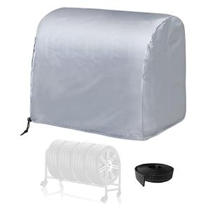 ZATOOTO タイヤラックカバー 屋外 ワイド 収納 420D 厚手