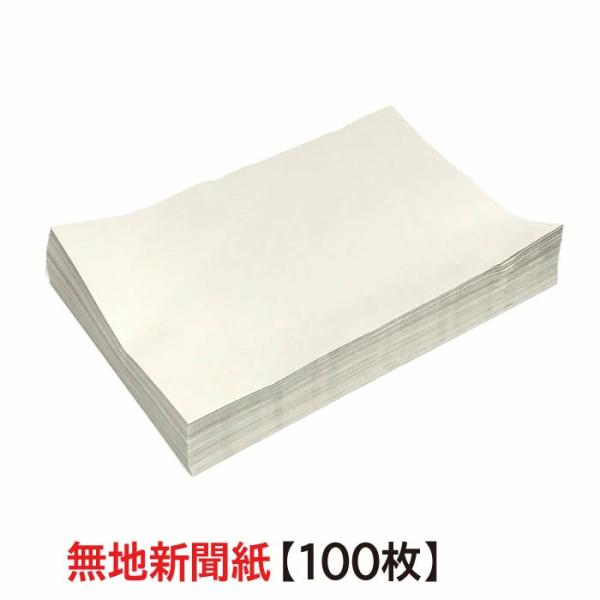 新聞紙 梱包材 緩衝材 詰め物 更紙 床材 巣材 100枚 ちょい厚 いぬ うさぎ とり
