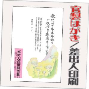 喪中はがき 喪中葉書 官製はがき 85円切手付き 20枚 2025年 差出人なし
