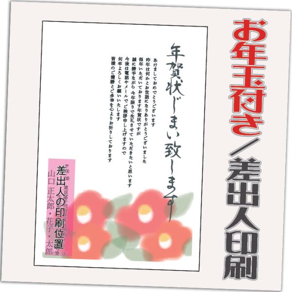 年賀状じまい お年玉付 年賀はがき 20枚 85円切手込 文章印刷済み 終活年賀状 年賀状辞退 20...