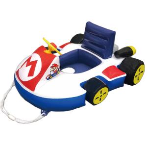 マリオカート 浮き輪 足穴 カート型フロート MBS-781 プール MARIO CART