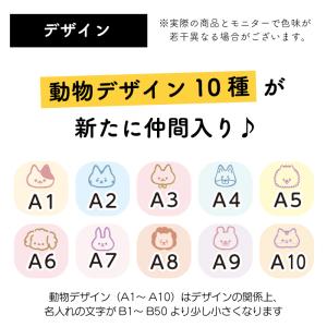 名入れ対応 お名前シール 洋服用 142枚入り...の詳細画像4