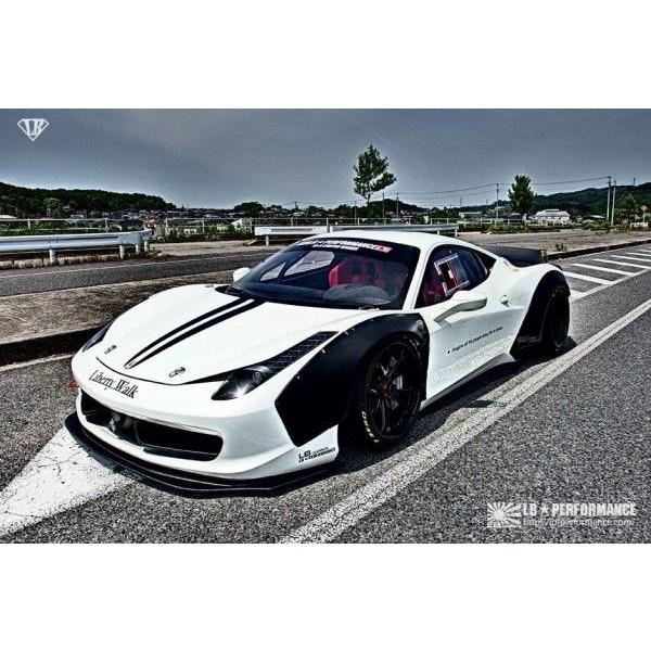 フェラーリ FERRARI 458 LB-WORKS ボディパーツ ボディキット Lip spoil...