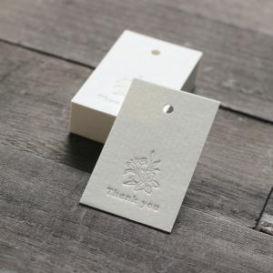 サンキューカード兼アクセサリー台紙【50枚】57×57mm : BAY