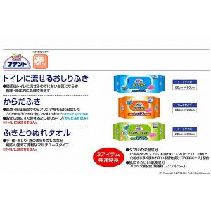 大王製紙 アテント ふきとりぬれタオル 70枚...の詳細画像2