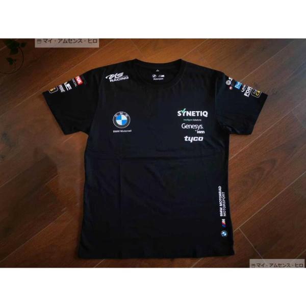 BMW M★モータースポーツ ロゴ Tシャツ メンズ 半袖 ロゴ★XLサイズ