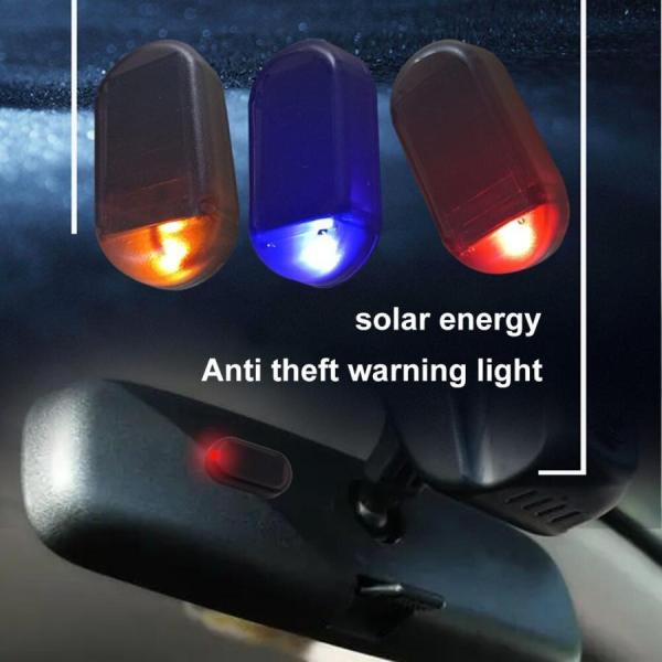LEDソーラー偽セキュリティライト ワイヤレス USB充電 模造光 家庭用車用