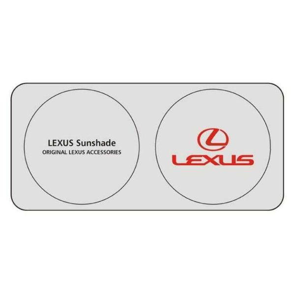 新品！！車内の暑さ対策に！目立つ レクサス ロゴ サンシェード★LEXUS 遮光 日焼け防止 軽量コ...