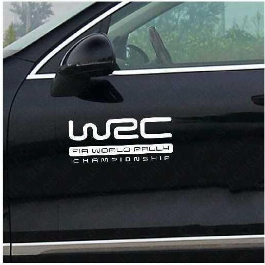 WRC ドア カッティング ステッカー インプレッサ WRX レガシィ BRZ S660 STレーシ...