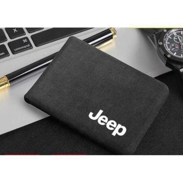 JEEPジープ運転免許証革カバーメンズ用カバン　多機能　薄型バッグ銀行カード、便利軽い 2色選択可