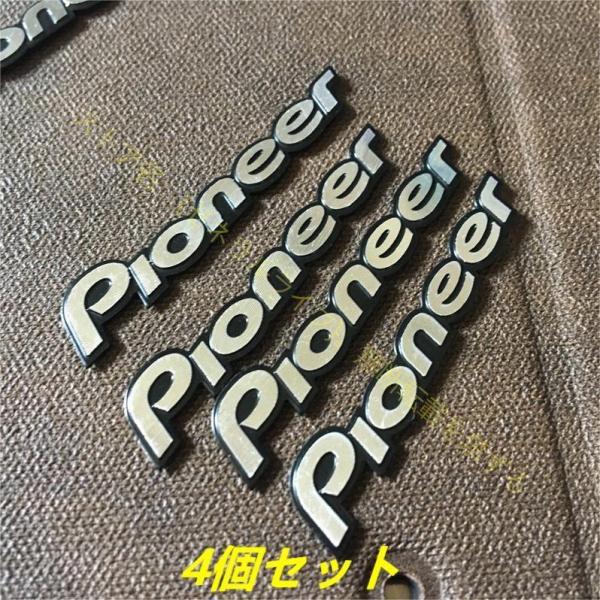 ミニステッカー パイオニア pioneer オーディオ スピーカー ウインドウ ダッシュボード バッ...