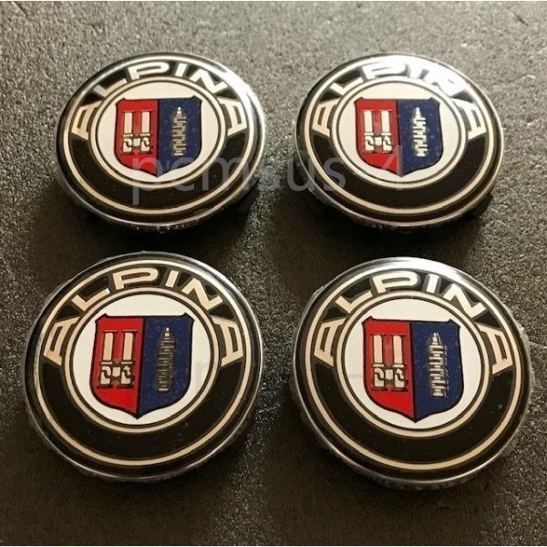 BMW アルピナ ALPINA ホイールセンターキャップ 68mm 新品 4枚セット E36E64E...