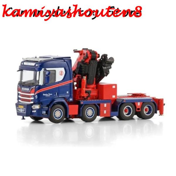 【並行輸入品】1:50スケール SCANIA Rシリーズ 8X4 オンボードクレーンモデル 01-4...
