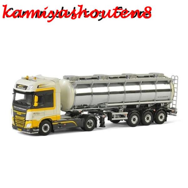 【並行輸入品】ダイキャスト 1:50 スケール DAF XF 4X2 オイルタンカートラック合金モデ...