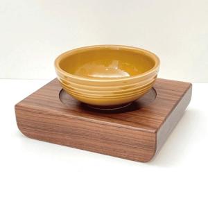 お椀 円形 筋入り 美濃焼き ねこテーブル用の詳細画像3