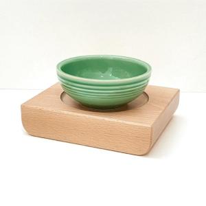 お椀 円形 筋入り 美濃焼き ねこテーブル用の詳細画像5