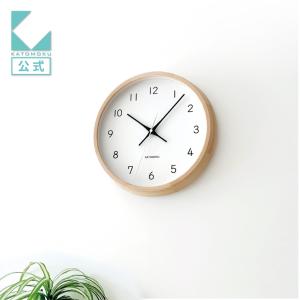 壁掛け時計 電波時計 KATOMOKU muku clock 13 ビーチ km-104NARC 連続