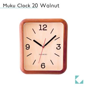 【未使用】KATOMOKU 加藤木工株式会社 | 掛け時計 km-104OA オーク 13 clock muku KATOMOKU km-73RC ウォールナット 電波時計 カトモク インテリア時計