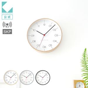 新品未使用　Katomoku SKP電波時計　オーク 壁掛け時計 電波時計 KATOMOKU muku clock 16 SKP オーク km-108OARCS