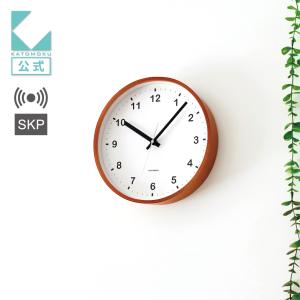壁掛け時計 電波時計 KATOMOKU muku clock 16 SKP オーク km-108OARCS